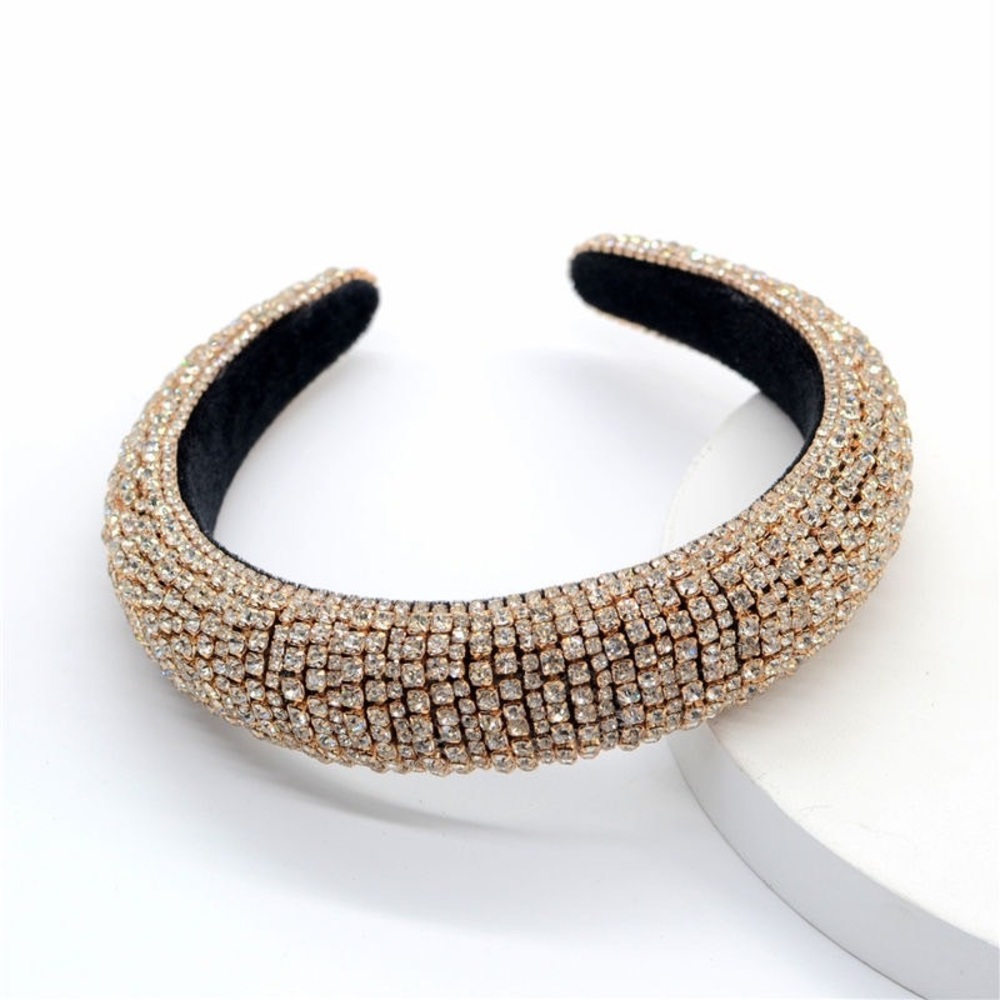 Gold Crystal Headbands